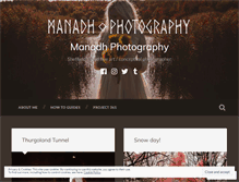 Tablet Screenshot of manadh-photography.com